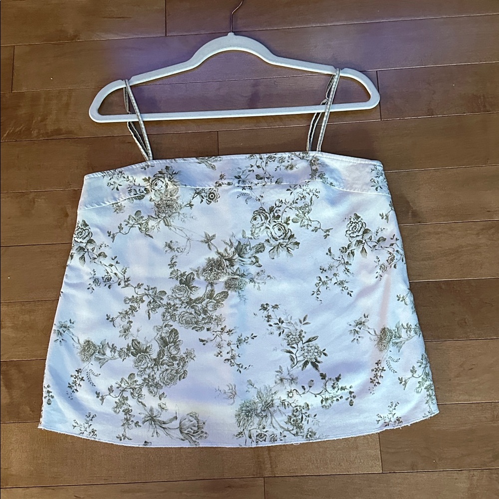 Antonio Melani Carly Linen Blend Tank Top Size M